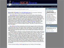 Tablet Screenshot of powerrichsystem.com